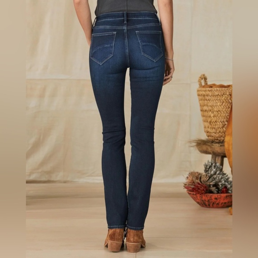 Driftwood Blue Classic Fit Toujours High Rise Straight Leg Audrey Jeans - Picture 10 of 11